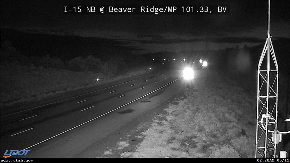 I-15 NB @ Beaver Ridge MP 101.33 BV Traffic Camera