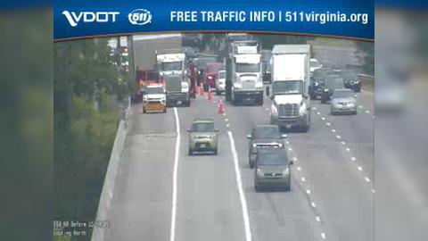 Traffic Cam Bowers Hill: I-664 - MM 19.48 - NB - IL BEFORE US 58 AND US 460 Player