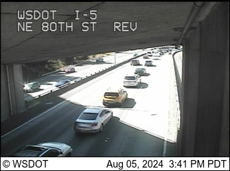 I-5 at MP 171.2: NE 80th St Express Lanes Traffic Camera