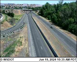 I-82 at MP 37.8: Union Gap Traffic Camera