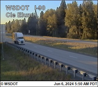 I-90 at MP 84.6: Cle Elum Traffic Camera