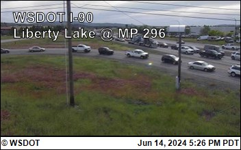 Traffic Cam I-90 at MP 296: Liberty Lake (1) Player