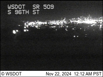 SR 509 at MP 28.9: S 96th St Traffic Camera