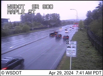 Traffic Cam SR 900 at MP 21.2: Maple St Player