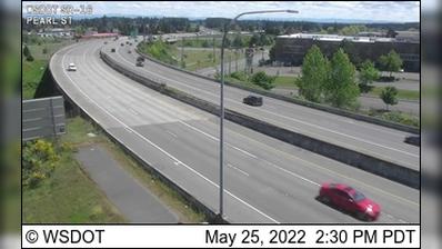 Traffic Cam Fircrest › South: SR  at MP : SR  Interchange (Pearl St) Player