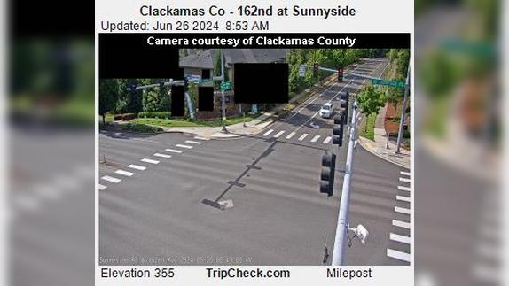 Traffic Cam Sunnyside: Clackamas Co - 162nd at Player