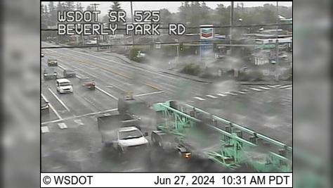 Traffic Cam Brier: SR 525 at MP 3.5: Beverly Park Rd Player