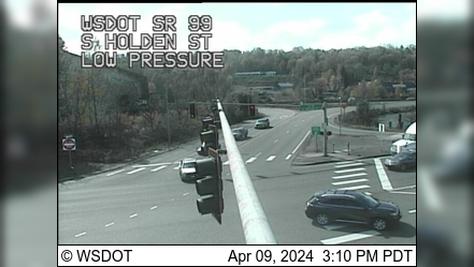 Seattle: SR 99 at MP 26: S Holden St Traffic Camera