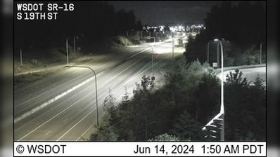 Traffic Cam Fircrest: SR 16 at MP 2.5: South 19th St Player