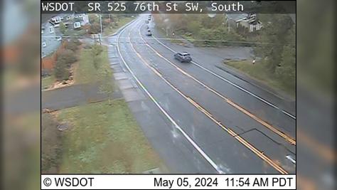 Traffic Cam Mukilteo › West: SR 525 at MP 6.9: 76th St SW South - WSF Player