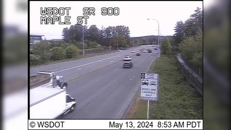 Traffic Cam Issaquah: SR 900 at MP 21.2: Maple St Player